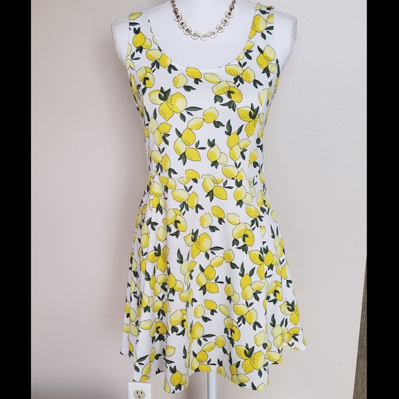 hm lemon dress